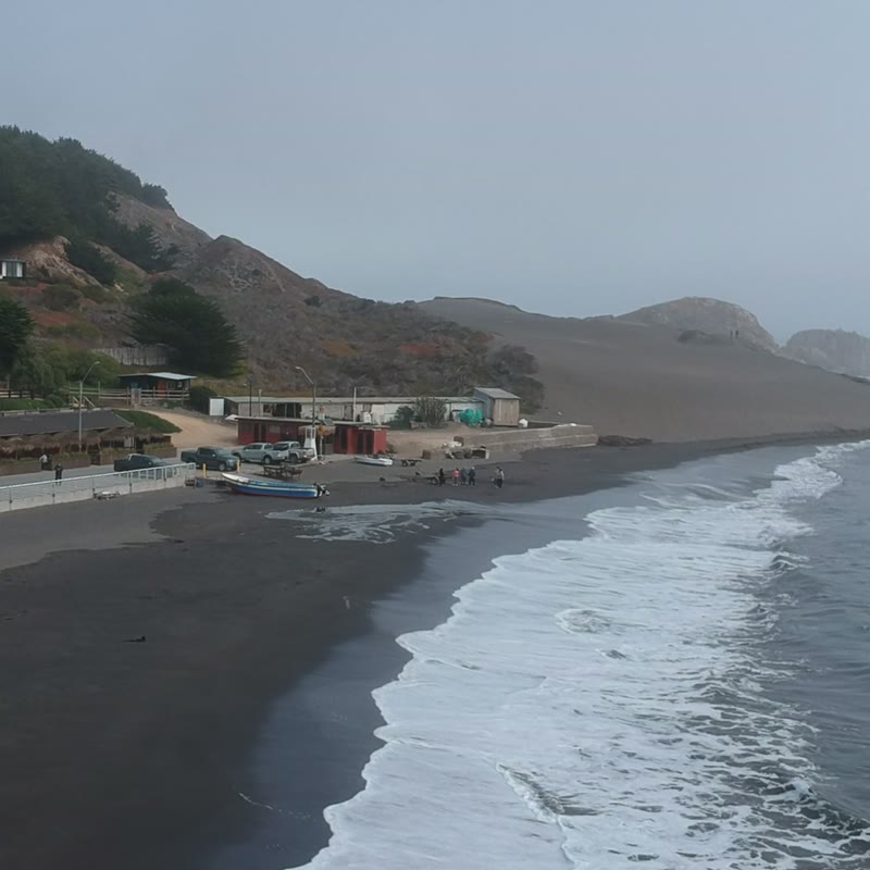 Costa de Chile desde el drone